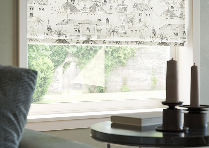 Voyage, Parchment - Twist&Fit Roman Blind - Image 5